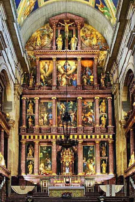 Altar mayor de la Basílica del Monasterio