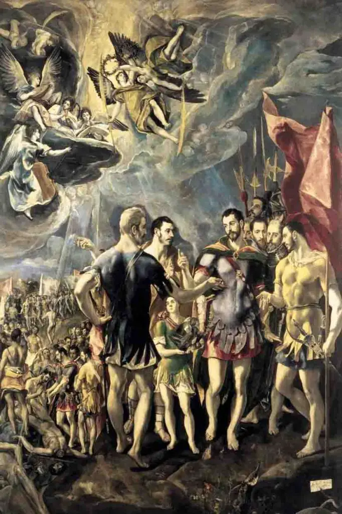 El Martirio de San Mauricio, El Greco - Salas Capitulares