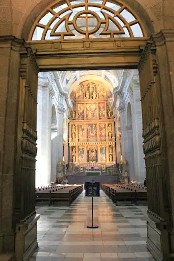 Interior de la Basílica del Escorial